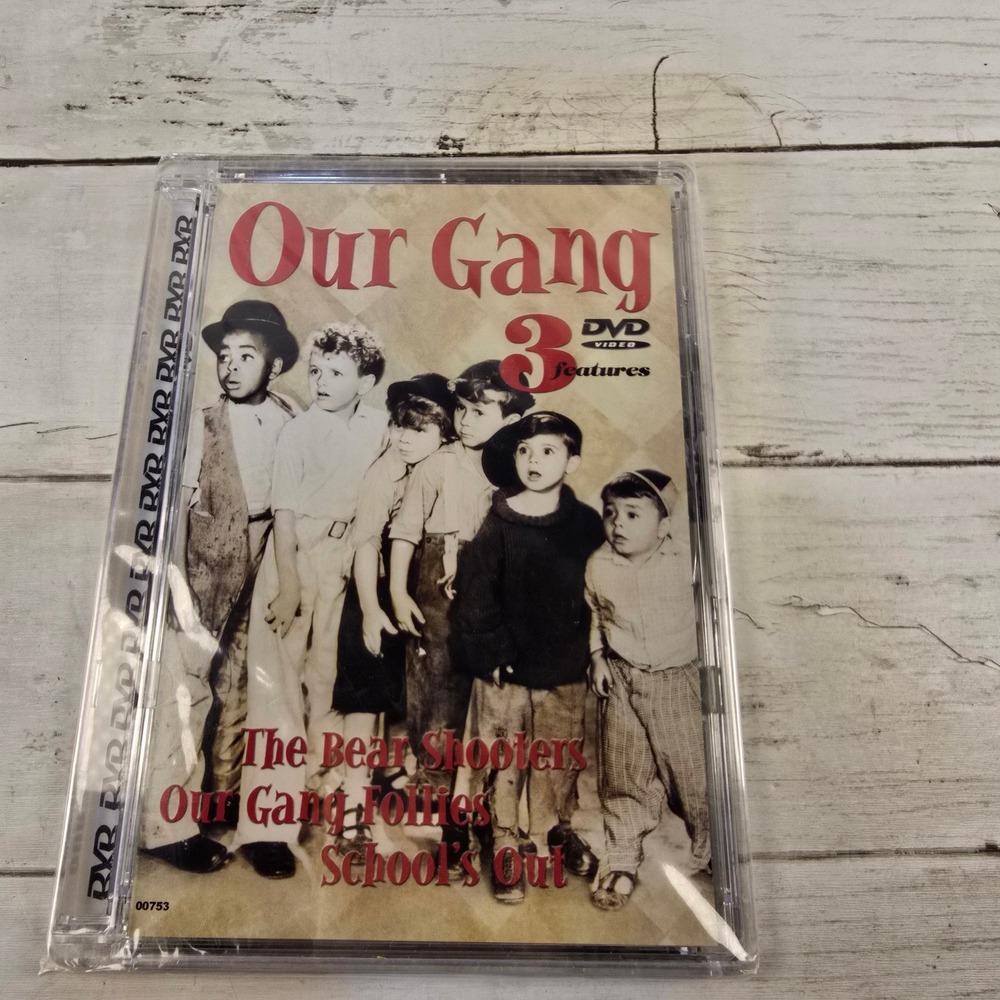 New Our Gang 3 Features DVD The Bear Shooters Follies Schools Out Little Rascals